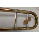 1964 Collegiate 513 Tenor Trombone Frank Holton & Co Elkhorn 84 Mouthpiece Case 614 Slide