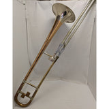 1964 Collegiate 513 Tenor Trombone Frank Holton & Co Elkhorn 84 Mouthpiece Case 614 Slide
