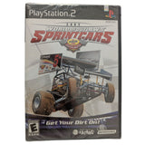 PS2 New Sealed 2002 PlayStation 2 World Of Outlaws Sprint Cars Racing Video Game RatBag Infogrames