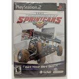 PS2 New Sealed 2002 PlayStation 2 World Of Outlaws Sprint Cars Racing Video Game RatBag Infogrames