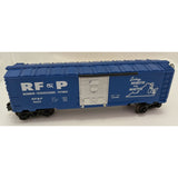 00-6464-009 Lionel Gauge RF&P 9412 Blue Boxcar FREIGHT CAR O Gauge SCALE