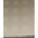 15x8 Grid Mesh Perforated Metal Lamp Shade Brushed Steel Cylinder Modern George Kovacs MCM