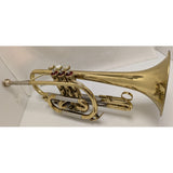 AS-IS 1974 Yamaha YCR-231 Cornet Japan Vincent Bach 7C Mouthpiece Brass Horn