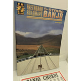NO CD Fretboard Roadmaps 5-String Banjo Chords 8115 Chart Hal Leonard Paperback Book