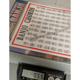 NO CD Fretboard Roadmaps 5-String Banjo Chords 8115 Chart Hal Leonard Paperback Book