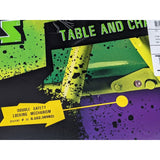 TMNT Nickelodeon Teenage Mutant Ninja Turtles Kids Child Table 2 Chair Set Vinyl Metal 2014  Elementary