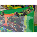 TMNT Nickelodeon Teenage Mutant Ninja Turtles Kids Child Table 2 Chair Set Vinyl Metal 2014  Elementary