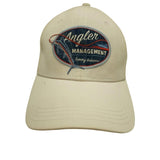 Tommy Bahama Angler Management Hat Cap Sundance Fly Fishing White Cotton Adjustable