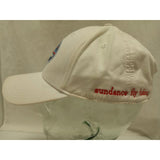 Tommy Bahama Angler Management Hat Cap Sundance Fly Fishing White Cotton Adjustable