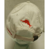 Tommy Bahama Angler Management Hat Cap Sundance Fly Fishing White Cotton Adjustable