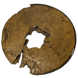 MAKE OFFER 1800s 15" Cart Wooden Wagon Wheel Hub Iron-Wrapped Rustic Primitive Decor