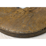 MAKE OFFER 1800s 15" Cart Wooden Wagon Wheel Hub Iron-Wrapped Rustic Primitive Decor