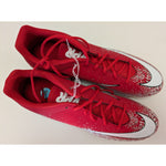 16 Men's Nike Red White VPR Fastflex Low Football Cleats Shoes 833391-611 Lightweight Comfort