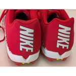 16 Men's Nike Red White VPR Fastflex Low Football Cleats Shoes 833391-611 Lightweight Comfort
