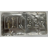 NIK 356 Illinois License Plate NIKE 356 Porsche Land of Lincoln