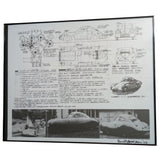30x24 Type 64 Porsche 1939 Ronald Ron Grosjean 2006 Sketch Print Automobile Blueprint History