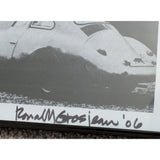 30x24 Type 64 Porsche 1939 Ronald Ron Grosjean 2006 Sketch Print Automobile Blueprint History