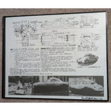 30x24 Type 64 Porsche 1939 Ronald Ron Grosjean 2006 Sketch Print Automobile Blueprint History