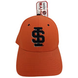 New ISU 7 1/2 Zephyr Brand Idaho State University Hat Orange Baseball Cap Cotton