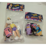 Plush Lola Bunny Nerdlucks Space Jam Happy Meal Toy Set Featuring Vintage