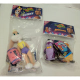 Plush Lola Bunny Nerdlucks Space Jam Happy Meal Toy Set Featuring Vintage
