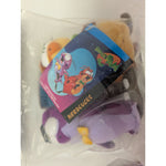 Plush Lola Bunny Nerdlucks Space Jam Happy Meal Toy Set Featuring Vintage