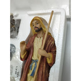 9" The Holy Family Real Life Nativity Three Kings Gifts Original Box Figures