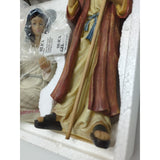 9" The Holy Family Real Life Nativity Three Kings Gifts Original Box Figures