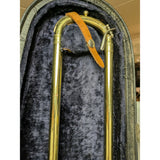 1962 Conn Director 18H Coprion Copper Bell Student Tenor Trombone Case Vintage Brass