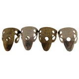 Dunlop 020 USA Metal Fingerpicks Set Of 4 For Guitar Banjo Mandolin Durable