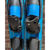 68" Cypress Gardens Turbo MX Kevlar Water Ski Skis Profile Made USA Blue Pair Slalom Waterski Waterskiing