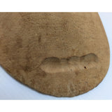 18" Antique Primitive Large Trencher Oval Dough Bowl Wooden Rustic Farmhouse Hand Carved Wood Decor