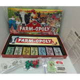 COMPLETE Farm-Opoly Board Game A Down-On-The-Farm Property Trading Farmopoly Monopoly