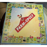 COMPLETE Farm-Opoly Board Game A Down-On-The-Farm Property Trading Farmopoly Monopoly