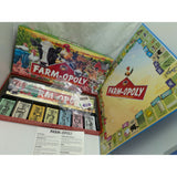 COMPLETE Farm-Opoly Board Game A Down-On-The-Farm Property Trading Farmopoly Monopoly