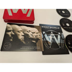 Blu-Ray ONLY, NO4K Westworld Season One The Maze Blu-Ray Steelbook Set Corporate Guidebook