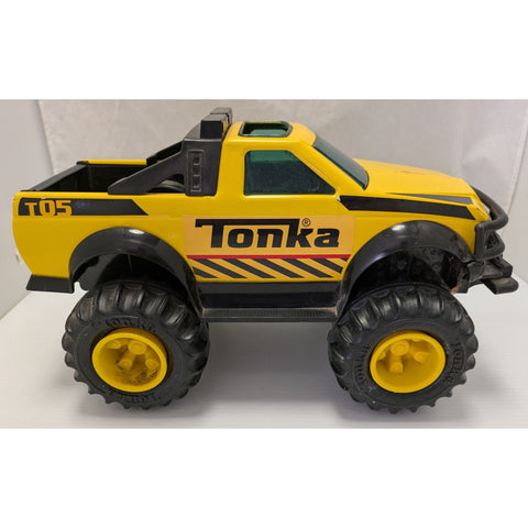 T05 4x4 Pickup Tonka Monster Truck Toy Vehicle 92013 Steel Classic Pick Up Yellow Black 2012