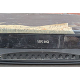 AS-IS Parts Repair GoldStar GVR-A215 VHS HQ VCR Player Recorder Black 4-Head Tape Unit