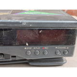 AS-IS Parts Repair GoldStar GVR-A215 VHS HQ VCR Player Recorder Black 4-Head Tape Unit