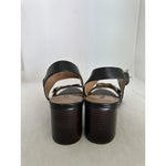 Ellen Tracy ET-CATALINA Size 8.5 Women’s Shoes 2.5” Black High Heel Buckle Strap