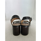 Ellen Tracy ET-CATALINA Size 8.5 Women’s Shoes 2.5” Black High Heel Buckle Strap