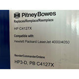 Pitney Bowe C4127X TONER CARTRIDGE HP LJ 4000 4050 HP3-D LaserJet Canon LBP 1760