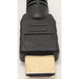 6 Ft Mini HDMI (Type C) High Speed HDMI Cable With Ethernet Gold-Plated Black Video Audio