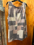 26/28 Lane Bryant Rayon blend Geometric Print Tank Top