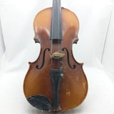 Antique 4/4 Germany Antonius Stradivarius Copy Full Size Trade Violin 1891–1914 Tiger Flame Maple German Geib Case Challenge
