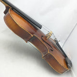 Antique 4/4 Germany Antonius Stradivarius Copy Full Size Trade Violin 1891–1914 Tiger Flame Maple German Geib Case Challenge