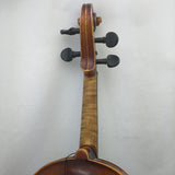 Antique 4/4 Germany Antonius Stradivarius Copy Full Size Trade Violin 1891–1914 Tiger Flame Maple German Geib Case Challenge