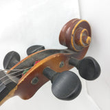 Antique 4/4 Germany Antonius Stradivarius Copy Full Size Trade Violin 1891–1914 Tiger Flame Maple German Geib Case Challenge