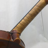Antique 4/4 Germany Antonius Stradivarius Copy Full Size Trade Violin 1891–1914 Tiger Flame Maple German Geib Case Challenge