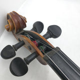 Antique 4/4 Germany Antonius Stradivarius Copy Full Size Trade Violin 1891–1914 Tiger Flame Maple German Geib Case Challenge